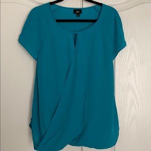 Teal/turquoise Blouse.